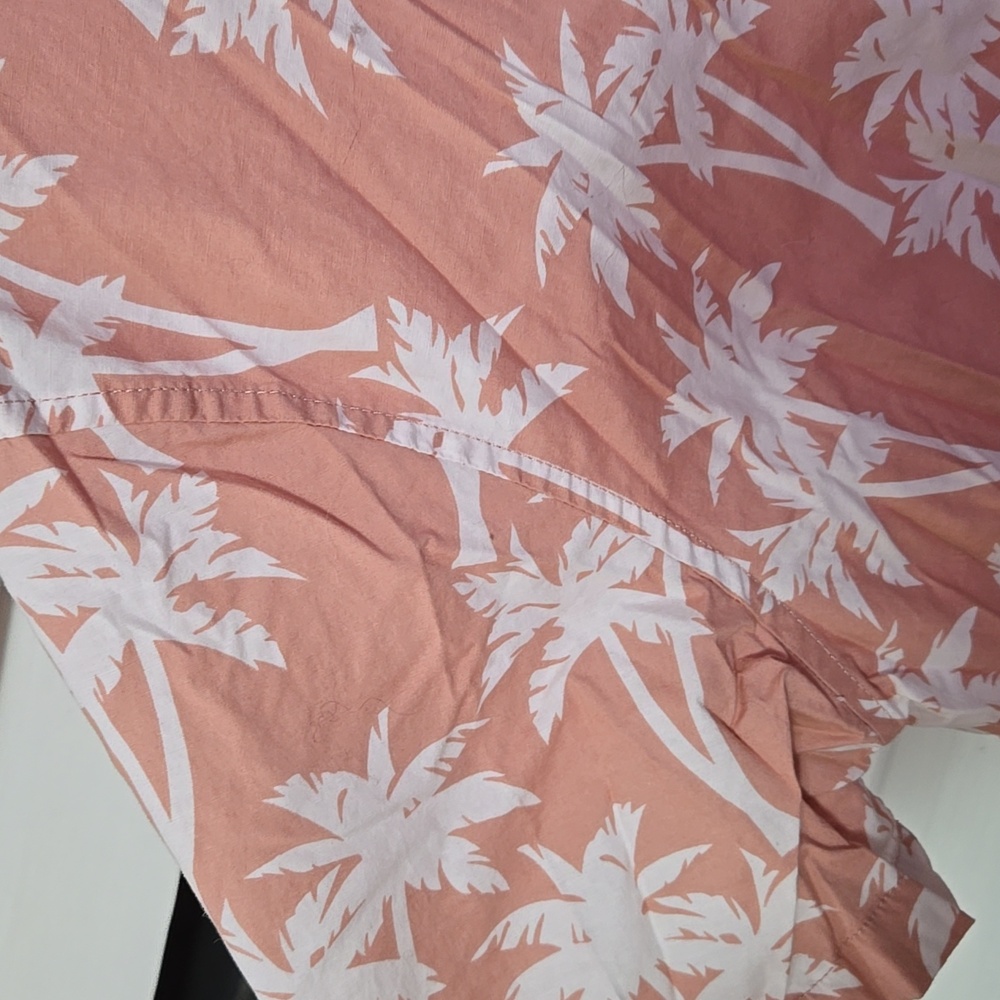 Goodfellow & Co Men's Coral Palm Print Shirt - Picture 2 of 10